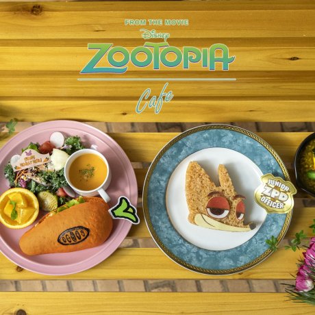 Zootopia Pop-Up Cafe: Osaka
