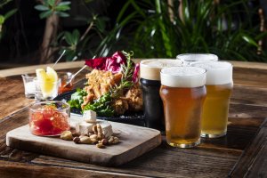 Try a variety of different beers at the Premium Beer Terrace event