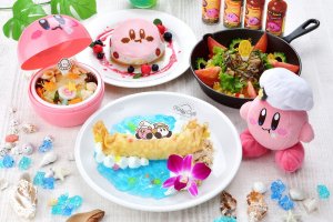 Kirby Summer Cafe in Tokyo and Fukuoka