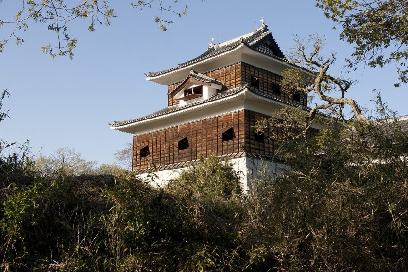 The mock Hitachi Yamagata Castle