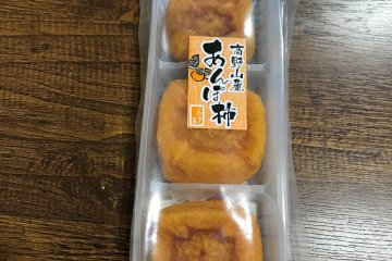 The special product of Kudoyama is ampo kaki. 