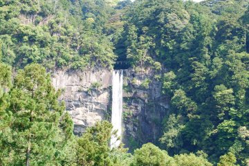The Nachi Big Waterfall is the largest of 48 falls in the Nachi area