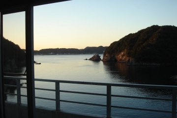 Katsuura is an onsen resort by the ocean