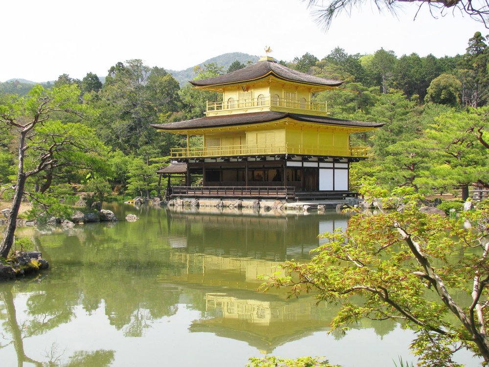Храм Кинкакудзи в Киото