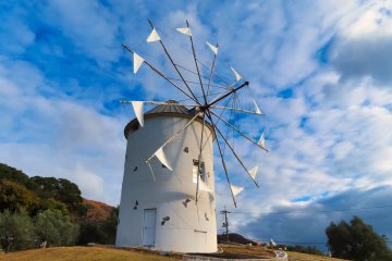 Greek Windmill at Olive Park