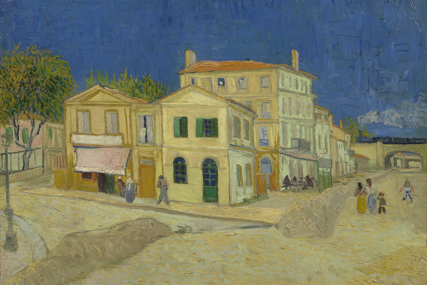 Van Gogh\'s The Yellow House (1888) is one of the pieces that will be displayed at the event