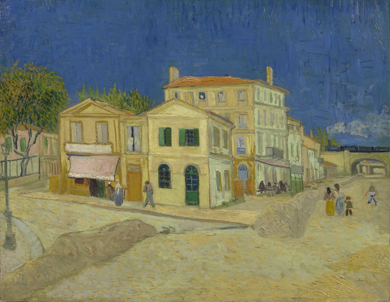 Van Gogh's The Yellow House (1888) is one of the pieces that will be displayed at the event