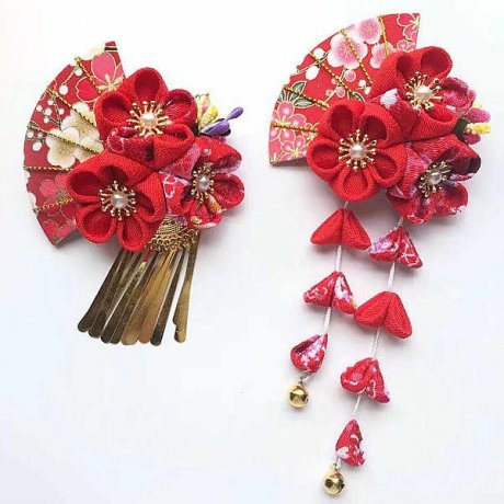 Традиционные женские украшения Японии