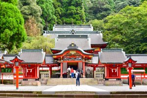 Kirishima Shrine, a Famous Shinto Shrine in Kagoshima Prefecture