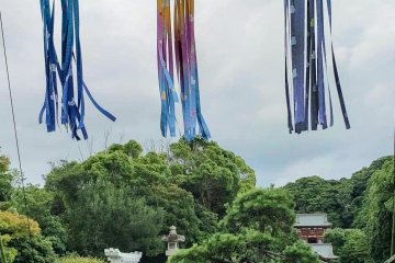 Colourful streamers