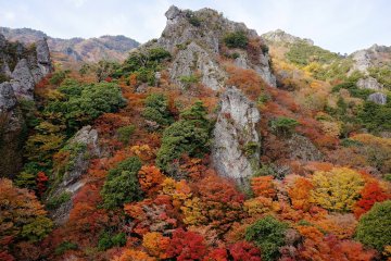Kankakei Gorge, Shodoshima, Kagawa Prefecture