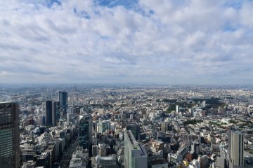 Endless panoramas of central Tokyo