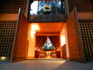 The warm and welcoming interior of Karuizawa Kogen.