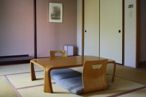 Have a luxurious stay at their Japanese style rooms