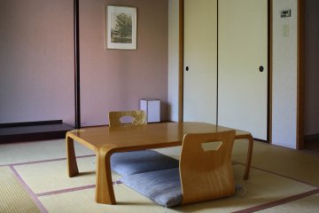 <p>พักแบบหรู ๆ ที่ห้องญี่ปุ่น</p>