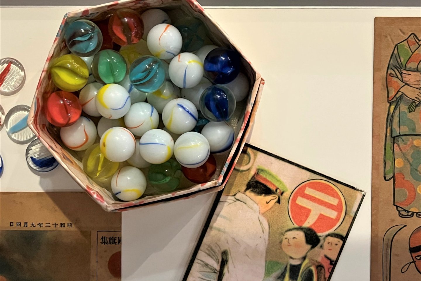 Abandoned Marbles are a reminder of a lost youth