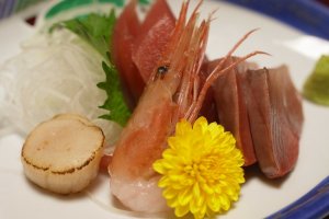 Iwate sashimi