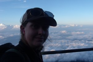 We reached 3300m. This was the view above the clouds.