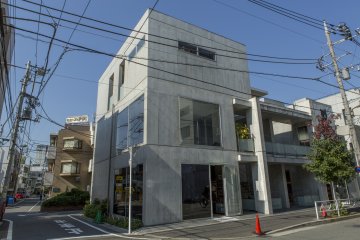 The contemporary structure is the perfect place to house the project in Nakameguro in downtown Tokyo.