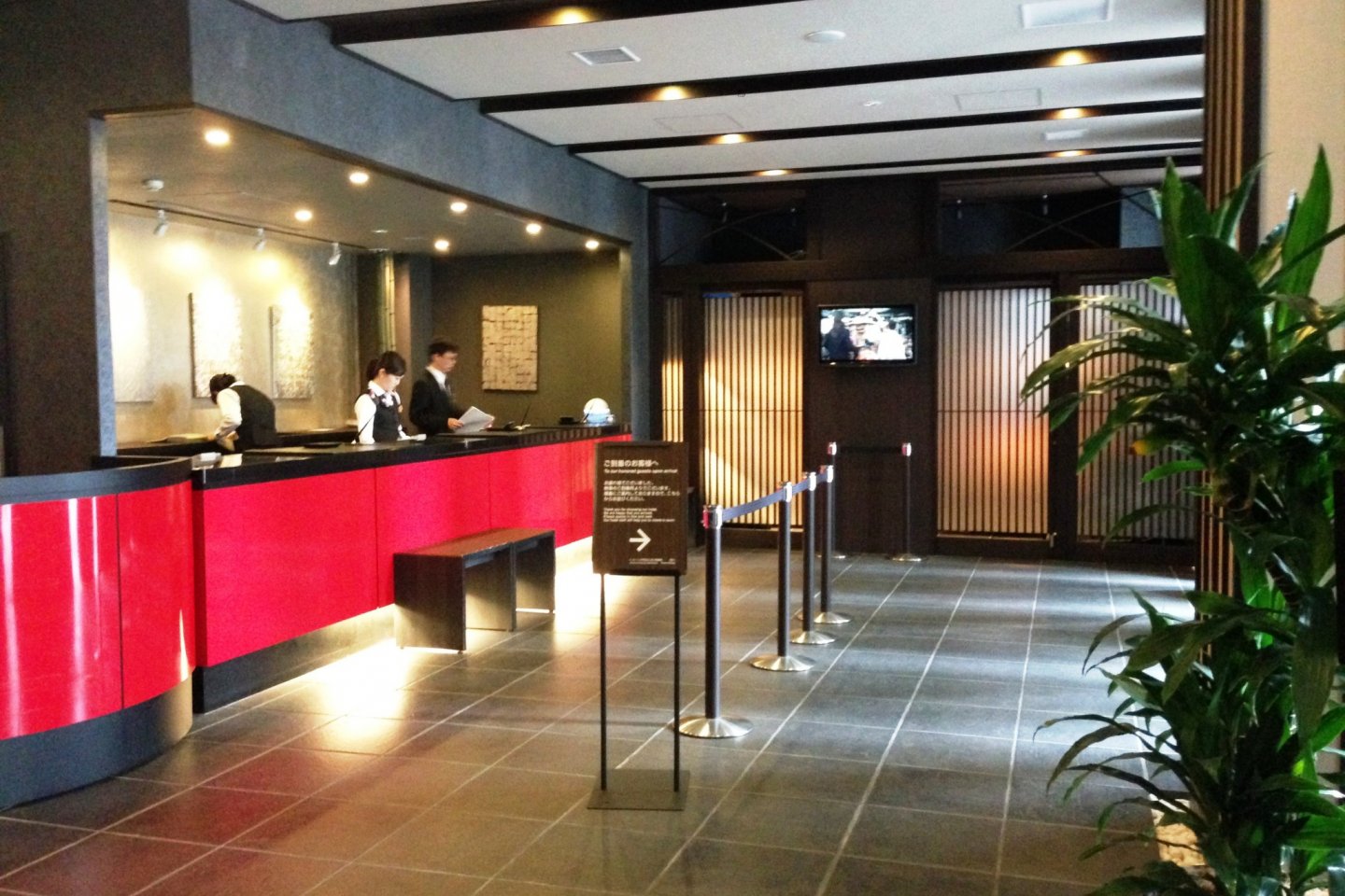 The staff at Dormy Inn are waiting to welcome you to Kyoto.