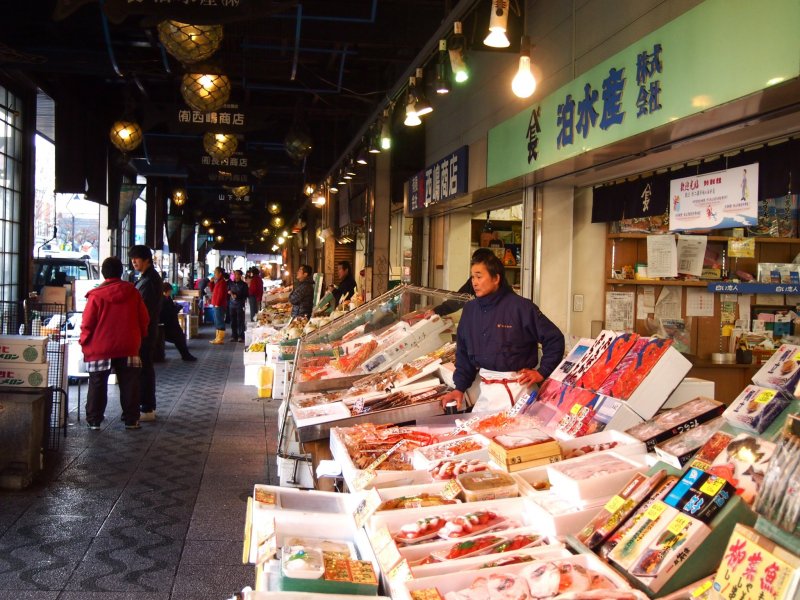 Chợ Cá Nijo - Hokkaido - Japan Travel