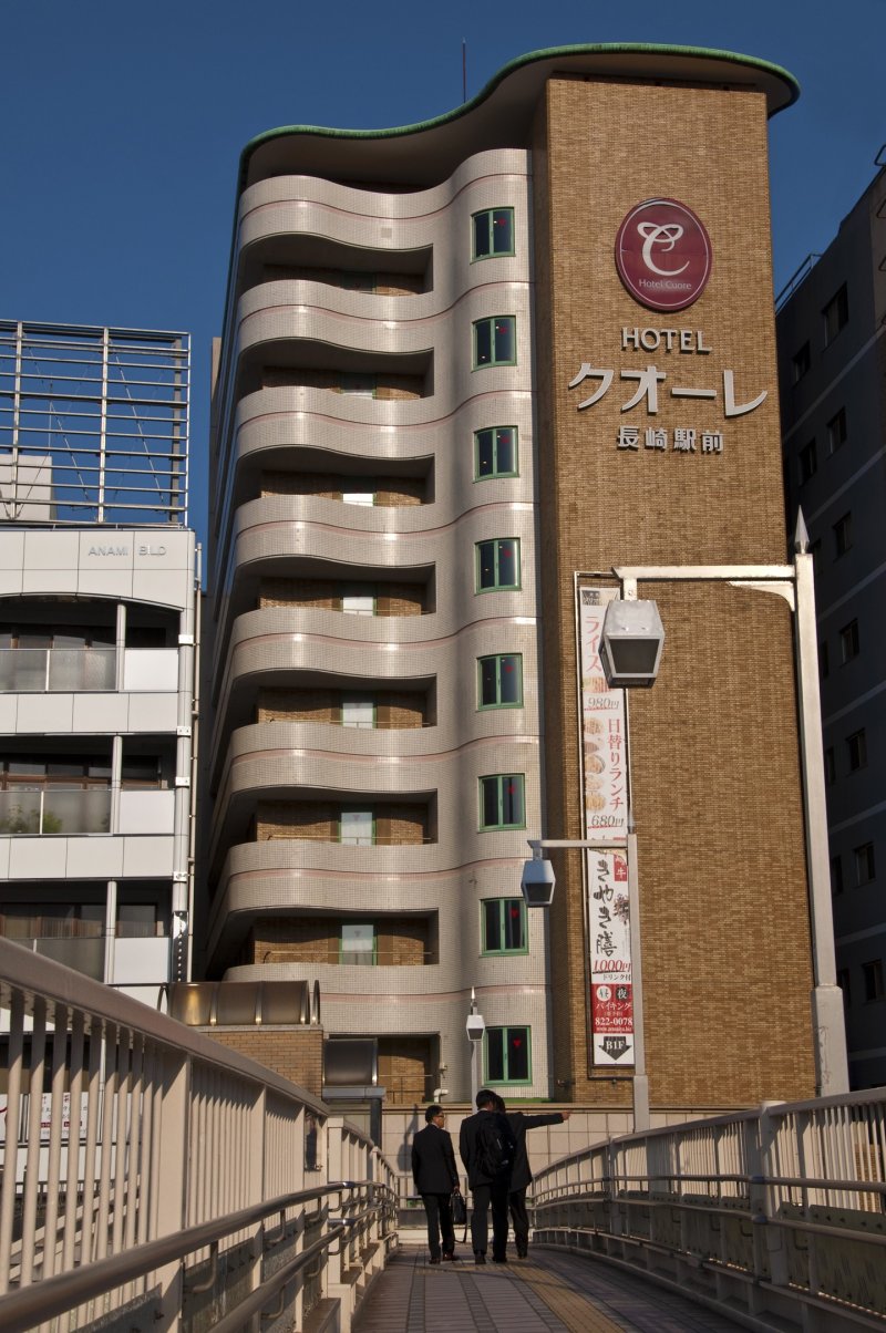 The front of Hotel Cuore Nagasaki-Ekimae