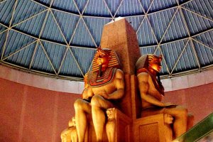 Be watched by the Pharaohs&nbsp;at the Next Treasures of the World at the Kispa La Park Entertainment and Commercial Centre in Kishiwada