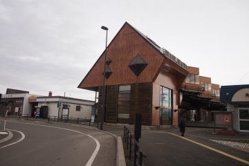 <p>The architecture of Furano station is distinctive and rather unique.&nbsp;</p>