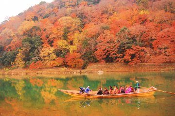 ฤดูใบไม้ร่วงที่แม่น้ำ Hozugawa