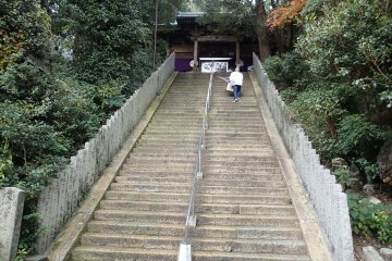 <p>Stairs to the main hall</p>