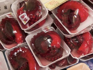 Red Octopus is a Tohoku specialty.
