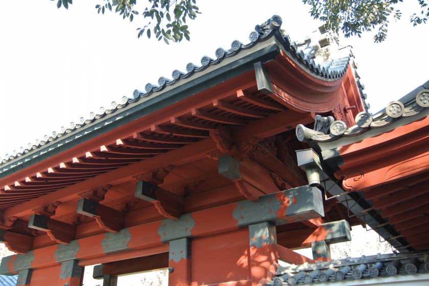 Akamon (Red Gate) of the University of Tokyo