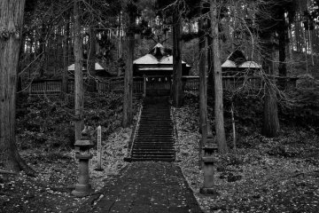 Stairs to the shrine