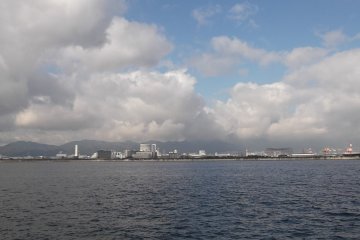 <p>A view back towards&nbsp;the city from the ferry jetty</p>
