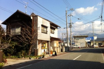 Curcova, Iyo Hojo Station, and Takanawa-san behind
