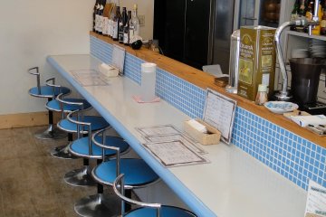 <p>Inside counter seating</p>